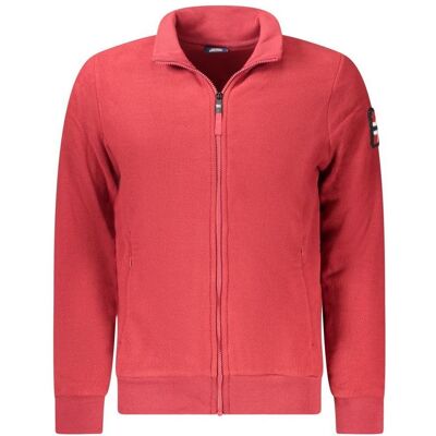 Norway 1963, Herren, Pullover, Red Polyester Men Sweatshirt, Rot, (3XL) Norway 1963, Herren, Pullover, Red Polyester Men Sweatshirt, Rot, (3XL)