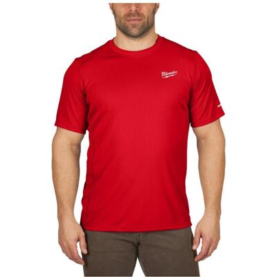 GCS, Arbeitsoberteil, Kurzärmeliges Arbeits-T-Shirt Hell - Rot Wwssrd-S (S) GCS, Arbeitsoberteil, Kurzärmeliges Arbeits-T-Shirt Hell - Rot Wwssrd-S (S)