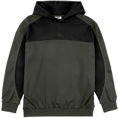 FILA, Herren, Pullover, Rivoli Herren Sweatshirt oliv und schwarz, Schwarz, Grün, (M) FILA, Herren, Pullover, Rivoli Herren Sweatshirt oliv und schwarz, Schwarz, Grün, (M)