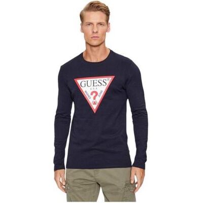 Guess Herren, Shirts, Herren-Langarm-T-Shirt, (M) Guess Herren, Shirts, Herren-Langarm-T-Shirt, (M)
