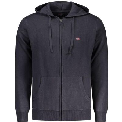 Norway 1963, Herren, Pullover, Blu Poliestere Men Cardigan, Blau, (3XL) Norway 1963, Herren, Pullover, Blu Poliestere Men Cardigan, Blau, (3XL)