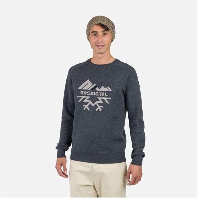 Rossignol, Herren, Pullover, Alpine Half Zip Pullover Grau, Grau, (L) Rossignol, Herren, Pullover, Alpine Half Zip Pullover Grau, Grau, (L)