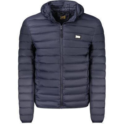 Cavalli Class, Herren, Winterjacken, Blu Polyester Men Jacket, Blau, (S) Cavalli Class, Herren, Winterjacken, Blu Polyester Men Jacket, Blau, (S)