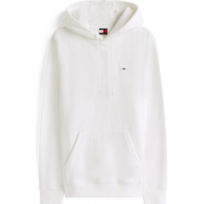 Tommy Jeans, Herren, Pullover, Tjm Reg S Flag Hoodie Ext, Weiss, Mehrfarbig, (XXL) Tommy Jeans, Herren, Pullover, Tjm Reg S Flag Hoodie Ext, Weiss, Mehrfarbig, (XXL)