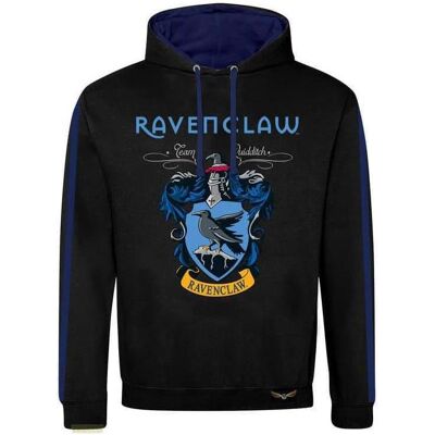 Harry Potter, Herren, Pullover, - Property Of Ravenclaw (SuperHeroes Inc. Contrast Pullover), Mehrfarbig, (S) Harry Potter, Herren, Pullover, - Property Of Ravenclaw (SuperHeroes Inc. Contrast Pullover), Mehrfarbig, (S)