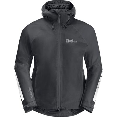 Jack Wolfskin, Herren, Regenjacken, Morobbia, Grau, (XXL) Jack Wolfskin, Herren, Regenjacken, Morobbia, Grau, (XXL)