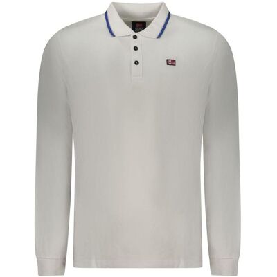 Norway 1963, Herren, Shirts, Bianco Cotton Men Polo Shirt, Weiss, (3XL) Norway 1963, Herren, Shirts, Bianco Cotton Men Polo Shirt, Weiss, (3XL)