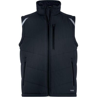 Uvex, Herren, Westen, H-Wintersteppweste 7041, Schwarz, Grau, (5XL) Uvex, Herren, Westen, H-Wintersteppweste 7041, Schwarz, Grau, (5XL)