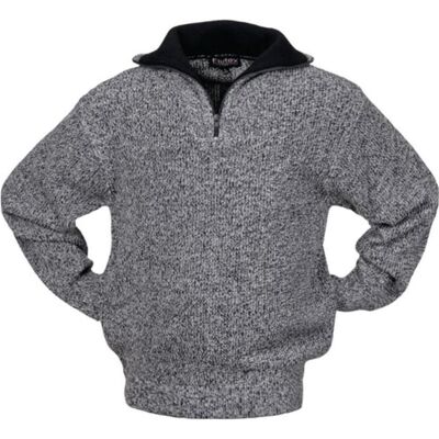 Scheibler, Pullover, Pullover Grösse L schwarz/weiss-meliert, Schwarz, Mehrfarbig, Weiss, (L) Scheibler, Pullover, Pullover Grösse L schwarz/weiss-meliert, Schwarz, Mehrfarbig, Weiss, (L)
