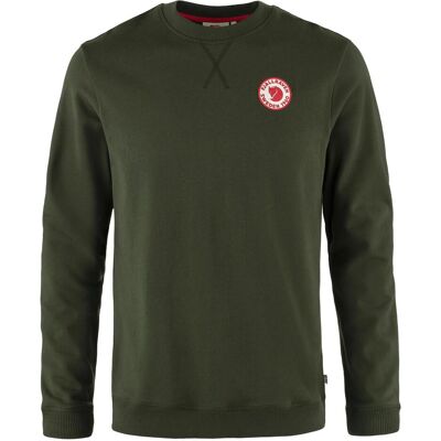 Fjällräven, Herren, Pullover, 1960 Logo Badge Sweater, Grün, (XXL) Fjällräven, Herren, Pullover, 1960 Logo Badge Sweater, Grün, (XXL)