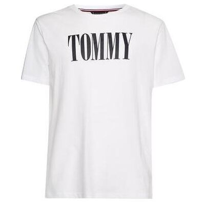 Tommy Hilfiger Herren, Shirts, T-Shirt Crew Neck Tee UM0UM02534YBR in weiss Grösse XL, Weiss, (XL) Tommy Hilfiger Herren, Shirts, T-Shirt Crew Neck Tee UM0UM02534YBR in weiss Grösse XL, Weiss, (XL)