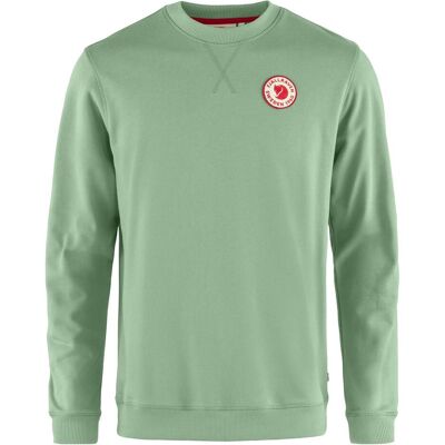 Fjällräven, Herren, Pullover, 1960 Logo Badge Sweater, Grün, (L) Fjällräven, Herren, Pullover, 1960 Logo Badge Sweater, Grün, (L)
