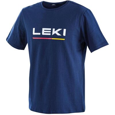 Leki, Herren, Shirts, Logo, Blau, (M, XXL) Leki, Herren, Shirts, Logo, Blau, (M, XXL)