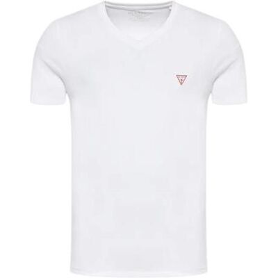 Guess Herren, Shirts, Herren-T-Shirt Vn Core Tee Weiss, Weiss, (M) Guess Herren, Shirts, Herren-T-Shirt Vn Core Tee Weiss, Weiss, (M)