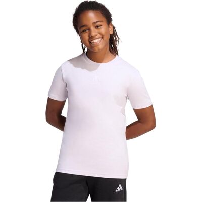 Adidas Unisex, Shirts, J Sl Tee 160 - icelav/white, Weiss, Violett, (164) Adidas Unisex, Shirts, J Sl Tee 160 - icelav/white, Weiss, Violett, (164)