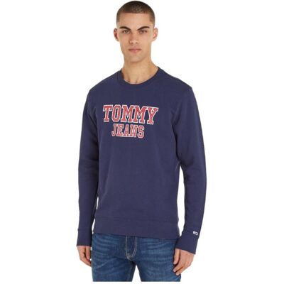 Tommy Hilfiger Herren, Pullover, TJM Rega Entry Graphi DM0DM16366 C87 M, Blau, (M) Tommy Hilfiger Herren, Pullover, TJM Rega Entry Graphi DM0DM16366 C87 M, Blau, (M)