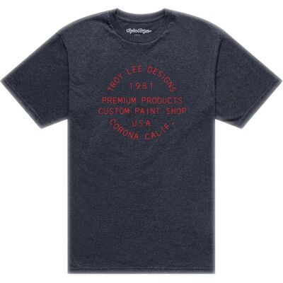 Troy Lee Designs, Herren, Shirts, T-Shirt, Imprint, black heather, S, Schwarz, Grau, (S) Troy Lee Designs, Herren, Shirts, T-Shirt, Imprint, black heather, S, Schwarz, Grau, (S)