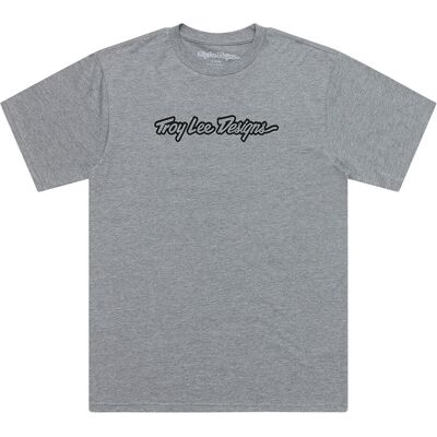 Troy Lee Designs, Herren, Shirts, T-Shirt, Signature, gray heather, L, Grau, (L) Troy Lee Designs, Herren, Shirts, T-Shirt, Signature, gray heather, L, Grau, (L)