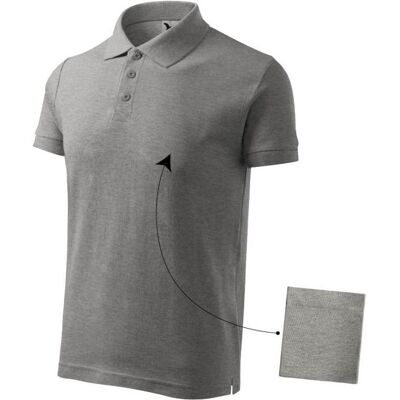 Adler, Herren, Shirts, Cotton Polo Shirt M MLI-21212, Grau, Silber, (L) Adler, Herren, Shirts, Cotton Polo Shirt M MLI-21212, Grau, Silber, (L)