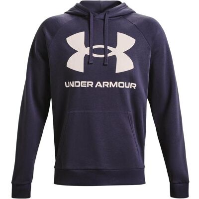 Under Armour, Herren, Pullover, Rival Fleece Big Logo Kapuzenpullover Herren, Blau, (M) Under Armour, Herren, Pullover, Rival Fleece Big Logo Kapuzenpullover Herren, Blau, (M)