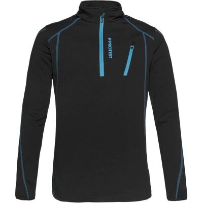 Protest, Herren, Pullover, HUMANS 1/4 zip top, Schwarz, (L) Protest, Herren, Pullover, HUMANS 1/4 zip top, Schwarz, (L)