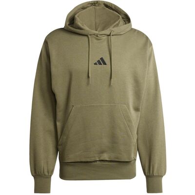 Adidas Herren, Pullover, Essentials Feelcozy Fleece-Sweatshirt für Herren, Grün, Schwarz, (XL) Adidas Herren, Pullover, Essentials Feelcozy Fleece-Sweatshirt für Herren, Grün, Schwarz, (XL)