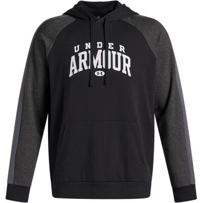 Under Armour, Herren, Pullover, Rival Fleece Colorblock Hoodie für Herren, Schwarz, Schwarz, (L) Under Armour, Herren, Pullover, Rival Fleece Colorblock Hoodie für Herren, Schwarz, Schwarz, (L)