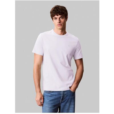 Calvin Klein Jeans, Herren, Shirts, Ss Smooth Cttn Solid Crewnk Tee, Weiss, (S) Calvin Klein Jeans, Herren, Shirts, Ss Smooth Cttn Solid Crewnk Tee, Weiss, (S)