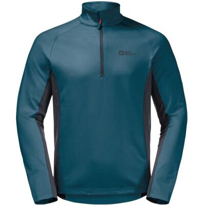 Jack Wolfskin, Herren, Pullover, Morobbia, Blau, (S) Jack Wolfskin, Herren, Pullover, Morobbia, Blau, (S)