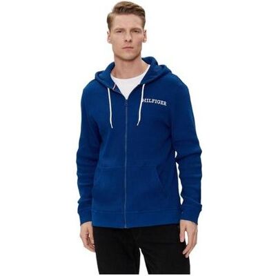 Tommy Hilfiger Herren, Pullover, Herren-Hoodie mit durchgehendem Reissverschluss, Blau, (M) Tommy Hilfiger Herren, Pullover, Herren-Hoodie mit durchgehendem Reissverschluss, Blau, (M)