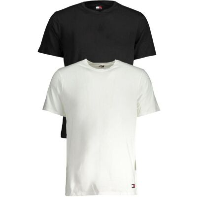 Tommy Hilfiger Herren, Shirts, Nero Cotton Men's Underwear T-Shirt, Schwarz, (S) Tommy Hilfiger Herren, Shirts, Nero Cotton Men's Underwear T-Shirt, Schwarz, (S)