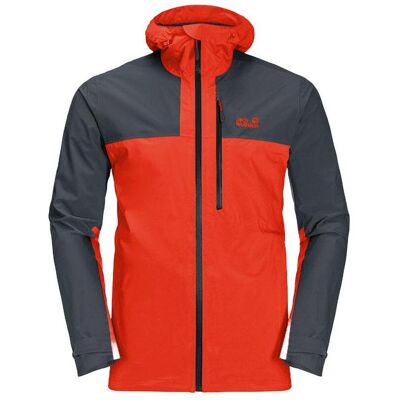 Jack Wolfskin, Herren, Outdoorjacken, Go Hike Jacket M (M), Rot, M Jack Wolfskin, Herren, Outdoorjacken, Go Hike Jacket M (M), Rot, M