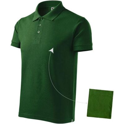 Malfini, Herren, Shirts, Cotton M MLI-21206 bottle green polo shirt, Grün, (M) Malfini, Herren, Shirts, Cotton M MLI-21206 bottle green polo shirt, Grün, (M)