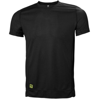 Helly Hansen, Herren, Hemden, Hh Lifa T-Shirt, Schwarz, (S) Helly Hansen, Herren, Hemden, Hh Lifa T-Shirt, Schwarz, (S)