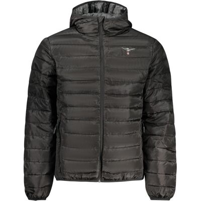 Accademia Militare, Herren, Winterjacken, Nero Polyester Men's Jacket, Schwarz, (S) Accademia Militare, Herren, Winterjacken, Nero Polyester Men's Jacket, Schwarz, (S)