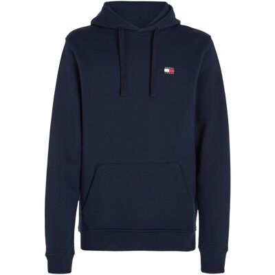 Tommy Jeans, Herren, Pullover, Tjm Reg Badge Hoodie Ext, Blau, (M) Tommy Jeans, Herren, Pullover, Tjm Reg Badge Hoodie Ext, Blau, (M)