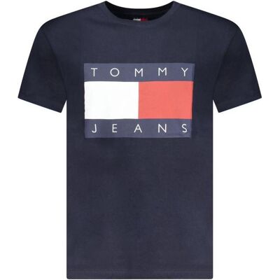 Tommy Jeans, Herren, Shirts, Tjm Reg Big Flag Ss Tee Ext, Blau, (M) Tommy Jeans, Herren, Shirts, Tjm Reg Big Flag Ss Tee Ext, Blau, (M)