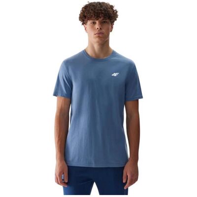 4F, Herren, Shirts, Herren-T-Shirt, Blau, (L) 4F, Herren, Shirts, Herren-T-Shirt, Blau, (L)