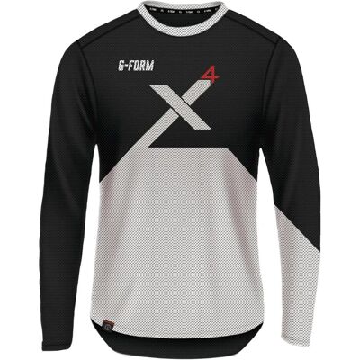 G-Form, Herren, Hemden, Langarmshirt PRO-X 4 Black/White GR. S, Weiss, Schwarz, (S) G-Form, Herren, Hemden, Langarmshirt PRO-X 4 Black/White GR. S, Weiss, Schwarz, (S)