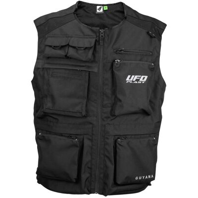 Ufo Plast, Herren, Westen, Weste Ufo Guyana Black Gr. L, Schwarz, (L) Ufo Plast, Herren, Westen, Weste Ufo Guyana Black Gr. L, Schwarz, (L)
