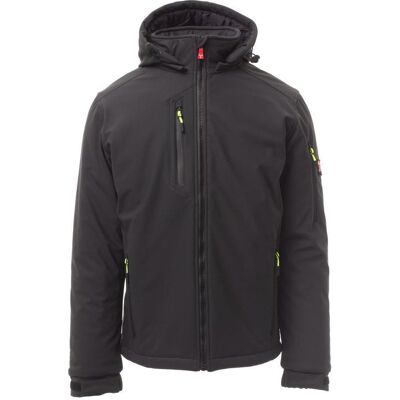 Payper, Herren, Outdoorjacken, Softshell Jacke Gale Pad (XXL), Grau, Schwarz, XXL Payper, Herren, Outdoorjacken, Softshell Jacke Gale Pad (XXL), Grau, Schwarz, XXL