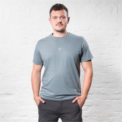 Stier, Herren, Pullover, T-Shirt embro essential organic cotton L sedona sage, Grün, (L) Stier, Herren, Pullover, T-Shirt embro essential organic cotton L sedona sage, Grün, (L)