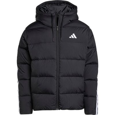 Adidas Winterjacken, Essentials Climawarm Streifen-Daunenjacke mit Kapuze, (XS) Adidas Winterjacken, Essentials Climawarm Streifen-Daunenjacke mit Kapuze, (XS)