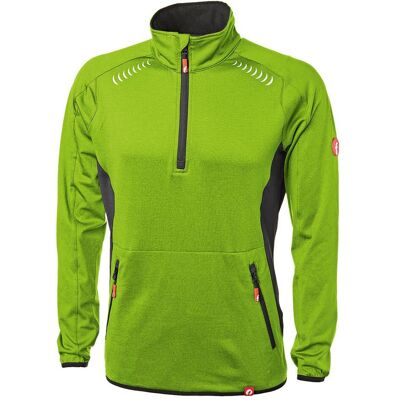 Magni, Herren, Pullover, Tech-Fleecepullover lime/schwarz meliert Gr. M Fortis Elements, Mehrfarbig, Schwarz, Grün, (M) Magni, Herren, Pullover, Tech-Fleecepullover lime/schwarz meliert Gr. M Fortis Elements, Mehrfarbig, Schwarz, Grün, (M)