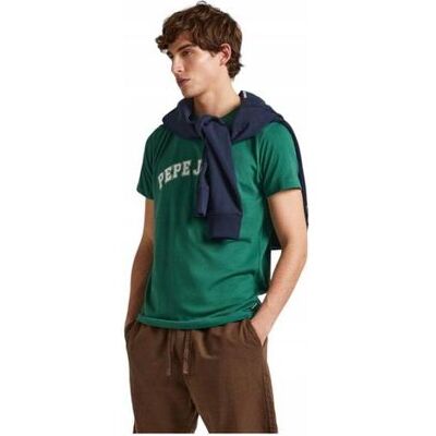 Pepe Jeans, Herren, Shirts, CLEMENT JUNGLE GREEN PM509220 654 L L, Grün, (L) Pepe Jeans, Herren, Shirts, CLEMENT JUNGLE GREEN PM509220 654 L L, Grün, (L)