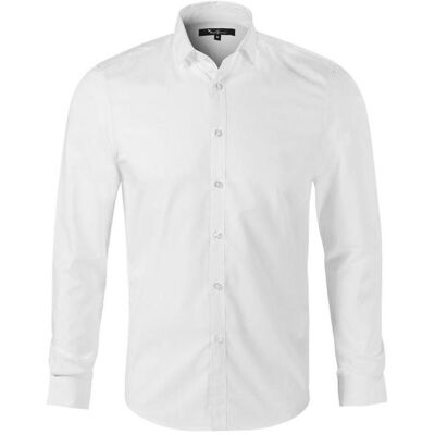 Malfini, Herren, Hemden, Dynamic M MLI-26200 white shirt, Weiss, (S) Malfini, Herren, Hemden, Dynamic M MLI-26200 white shirt, Weiss, (S)