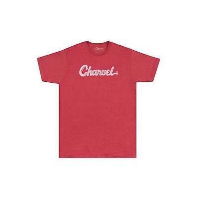 Charvel, Herren, Shirts, Toothpaste Logo Tee htr red S, Rot, (S) Charvel, Herren, Shirts, Toothpaste Logo Tee htr red S, Rot, (S)