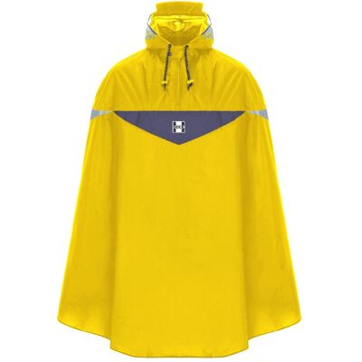 Hock Super Praktiko Gelb Wasserdichter Fahrradregenmantel - Regenmantel Hock Super Praktiko Gelb Wasserdichter Fahrradregenmantel - Regenmantel