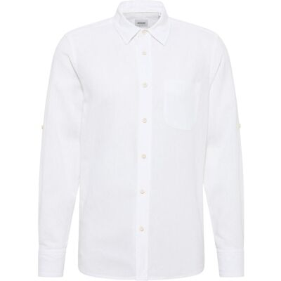 Mustang, Herren, Hemden, Style Clemens Linen Cotton, Weiss, (XL) Mustang, Herren, Hemden, Style Clemens Linen Cotton, Weiss, (XL)