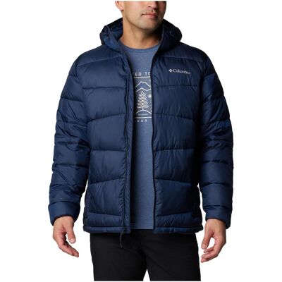 Columbia, Herren, Winterjacken, Fivemile Butte™ II Hooded Jacket, Blau, (L) Columbia, Herren, Winterjacken, Fivemile Butte™ II Hooded Jacket, Blau, (L)